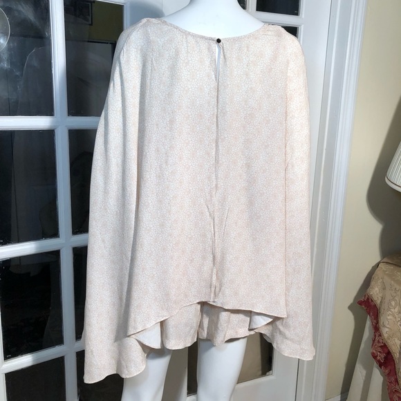 CAMILLA cape-effect printed crepe playsuit - Picture 6 of 8